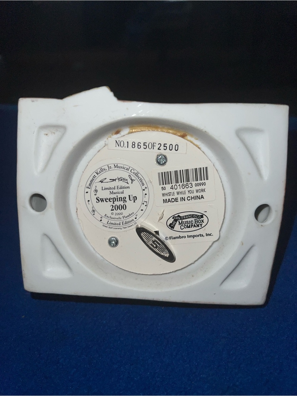 White External Decorative Base for Musical Components